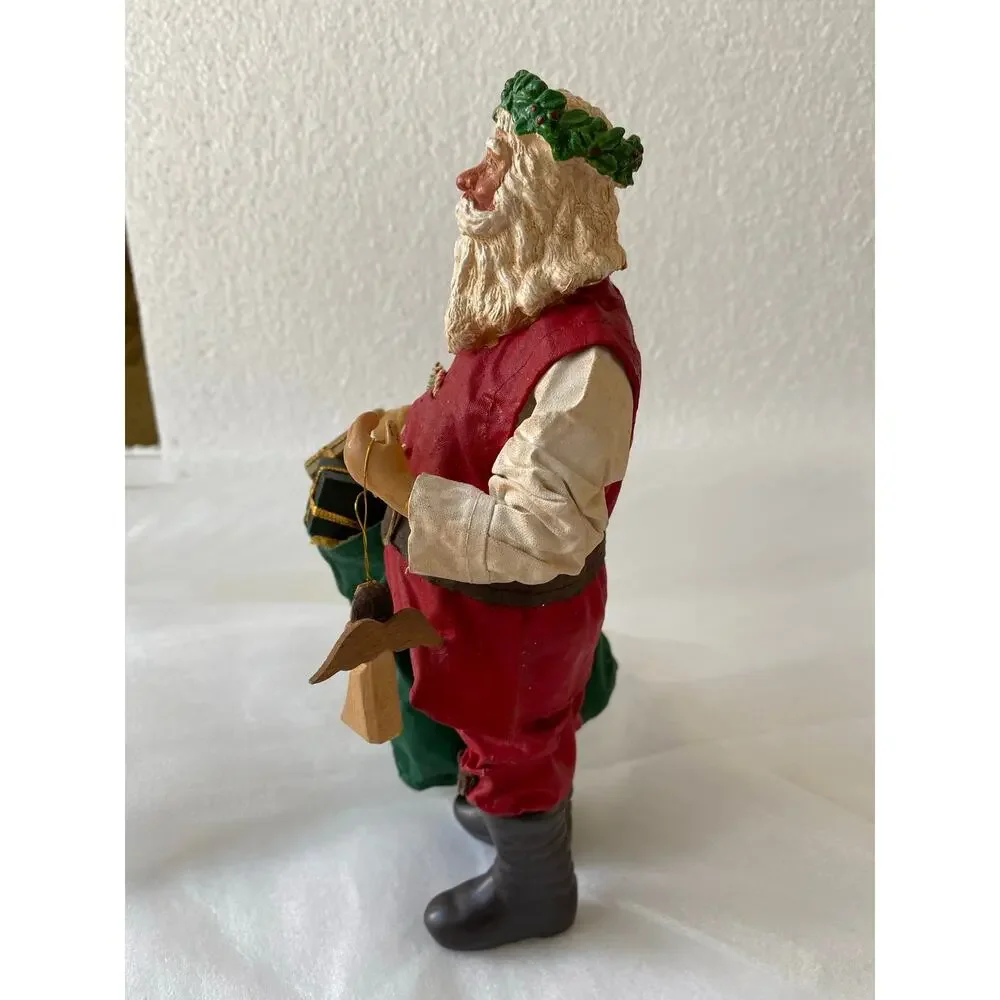 Possible Dreams Clothtique Santa figurine, likely from the Christmas Traditions